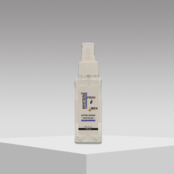 acne treatment skincare bottle