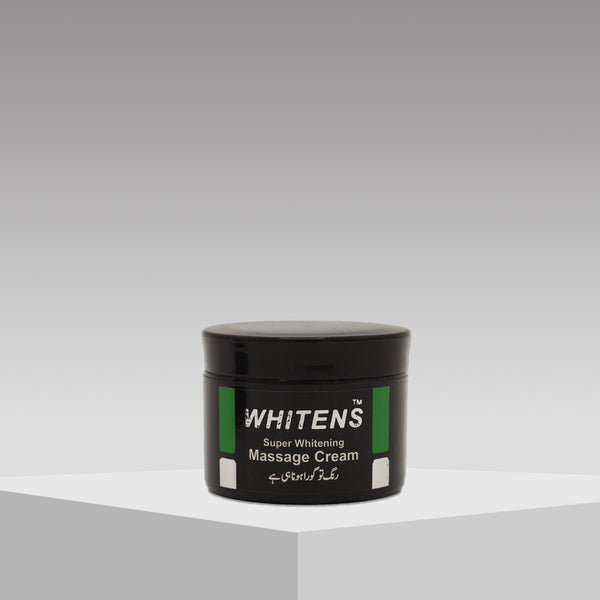 Facial Massage Cream in jar with botanical ingredients